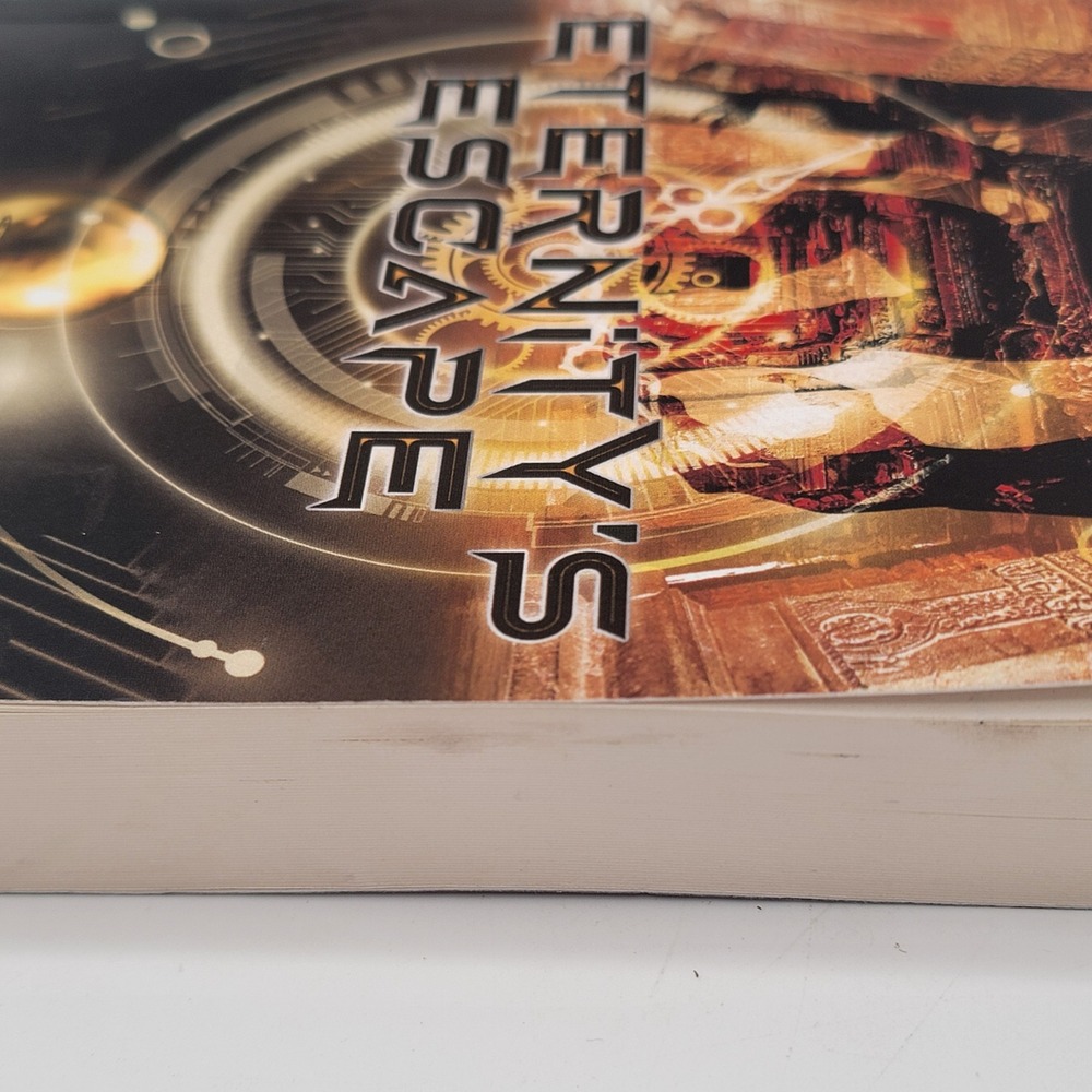 Erik Lange Eternity's Escape Paperback Signed The Karl Lark Chronicles 1 Good - Picture 7 of 14